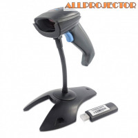 Беспроводной сканер штрих-кодов Syble XB-5055R с подставкой с функцией сбора данных и автосканирова